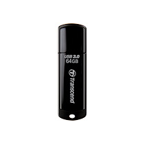 TRANSCEND JETFLASH ELITE 700 64GB USB 3.0 LECTEUR USB FLASH 64 GO USB TYPE-A 3.2 GEN 1 (3.1 GEN 1) NOIR