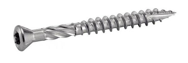 VIS POUR TERRASSE TÊTE FRAISÉE BOMBÉE TORX AISI 410 5X50 BOÎTE DE 200 - ACTON - 623165X50