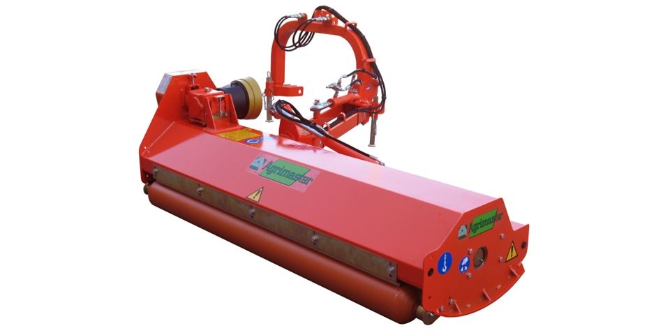 Xl - xzl broyeur forestier Agrimaster - boîte d’engrenages à roue libre, rouleau arrière Ø140, couteaux ou masses au choix_0