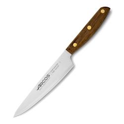 ARCOS Nórdika - Couteau de chef 16 cm en acier inoxydable Nitrum. Poignée Ovengkol - marron ARCPRO000-165900_0
