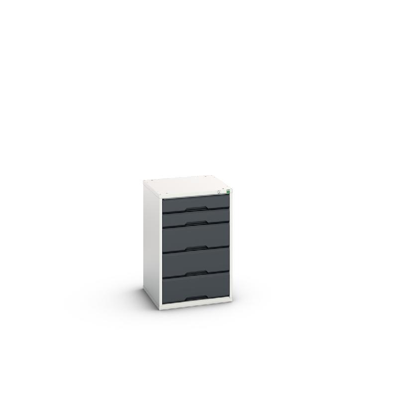 Armoire à tiroirs Verso - Réf : 16925012 - 5 tiroirs en acier robuste avec extension 100%_0