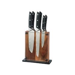 Bjorn Bloc couteaux de cuisine ERLING RAUMA - 7 pièces - noir 3701488307564_0