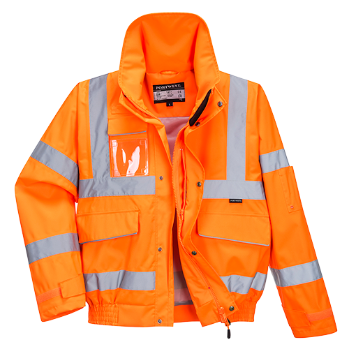 Blouson bomber extrême orange s591, l_0