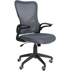 CLP Chaise de bureau Hudson Gris - gris textile 321842_0