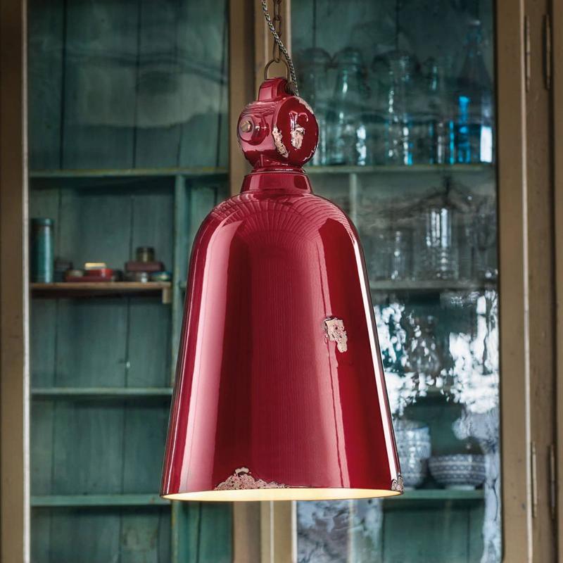 FERROLUCE SUSPENSION VINTAGE C1745, CONIQUE, BORDEAUX