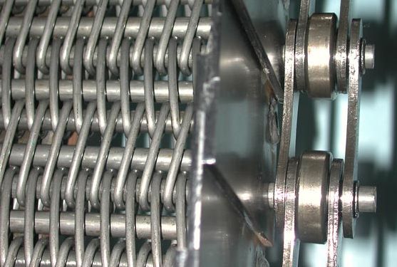Interbande - bandes transporteuses métalliques - tissmetal - double spire_0