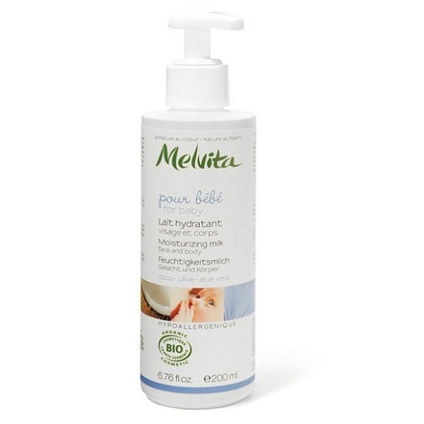 MELVITA LAIT HYDRATANT B&EACUTEB&EACUTE BIO 200ML SOIN HYDRATANT B&EACUTEB&EACUTE