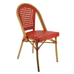 Ligne chr sedia chaise - rouge métal MCH-751315_0