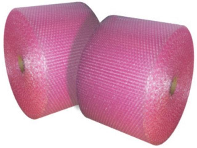 Rouleau film bulles antistatique - Polyéthylène basse densité 80 microns - Protection électronique et antistatique 6 mois_0