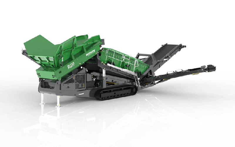 Scalpeur résistant et robuste - MCCLOSKEY R230 - mobile avec moteur diesel 6 cylindres 225 HP_0