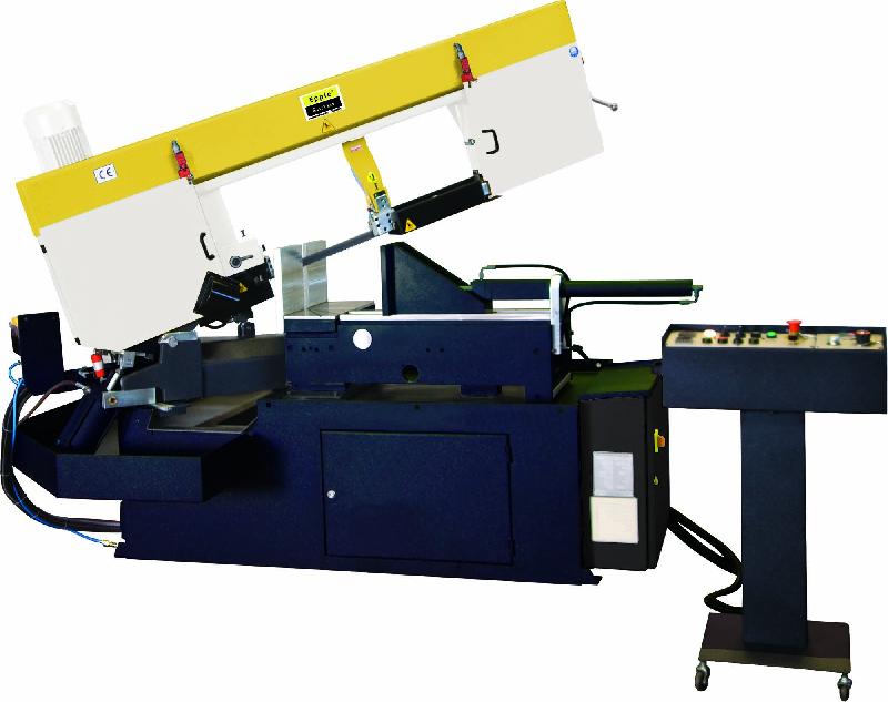 Scie à ruban semi-automatique - E-BS 440 DGH PREMIUM LINE - grande capacité de coupe, réglage d'angle hydraulique et variateur de vitesse_0