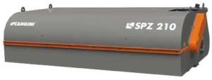 SPZ 210 Godet balayeur - Balayeuse à godet collecteur avec lame réversible en acier HB400_0