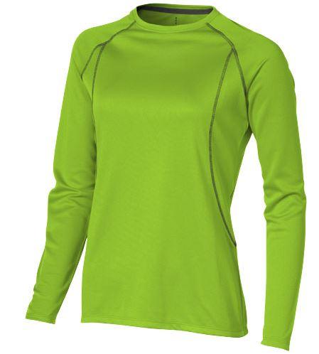 T-shirt manches longues femme Whisler - 100% polyester, finition respirante Cool Fit, 145 g/m²_0