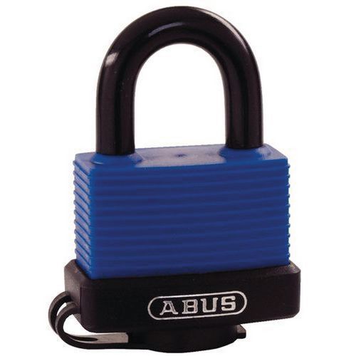 ABUS 2 CADENAS GAINÉ PVC À CAPUCHON SÉRIE 70 - VARIÉ - 10 CLÉS