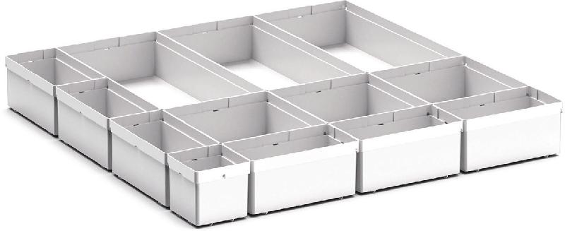 BACS RANGEMENT CUBIO EKK-66100 13 COMPARTIMENTS - BOTT - MANUTAN COLLECTIVITÉS