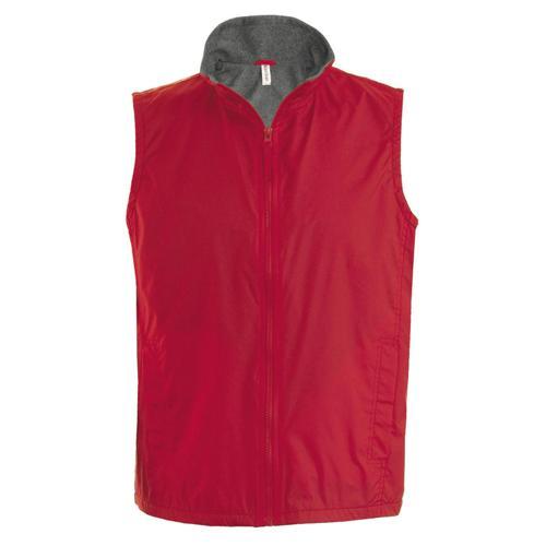 BODYWARMER RECORD EXPERT ROUGE