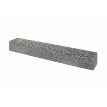 Bordure classe U P3 - 1m - gris naturel - finition esthétique trottoirs_0