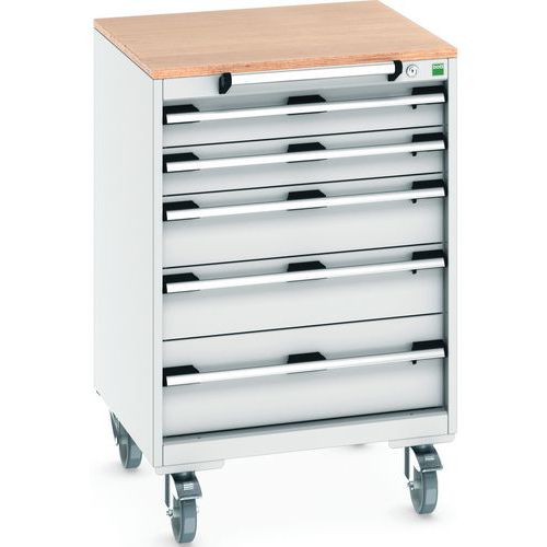 BOTT 1 ARMOIRE À TIROIRS ROULANTE CUBIO SLR-668-5.1 - BOTT