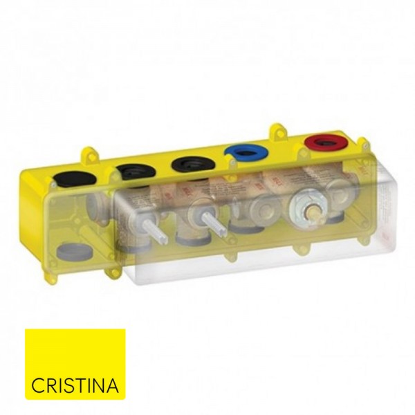 BOX D'ENCASTREMENT 2 SORTIES THERMO UP - CRISTINA ONDYNA CS81200