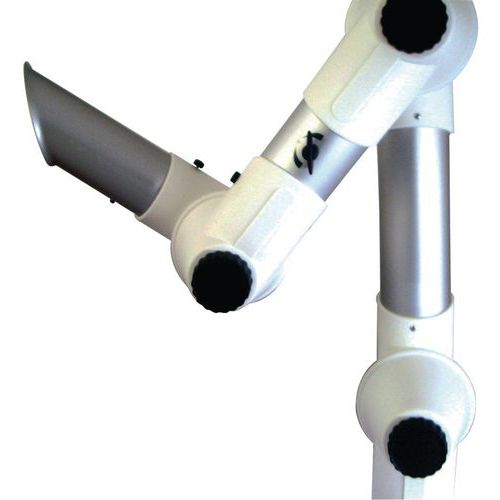 BRAS D'ASPIRATION POUR CAISSON DIAMETRE 75 MM