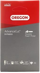 CHAINE DE TRONÇONNEUSE OREGON 3/8' (9.25MM) - 1,1MM - 33 MAILLONS  91PX033