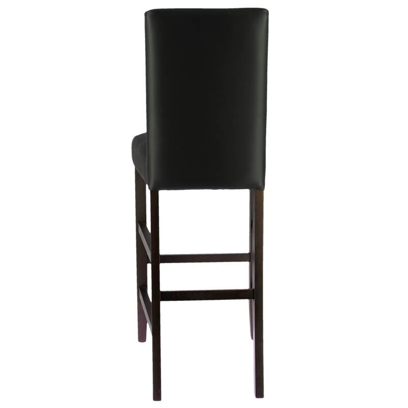 Chaise haute de restaurant capitonnée Cordoue - NOIR_0