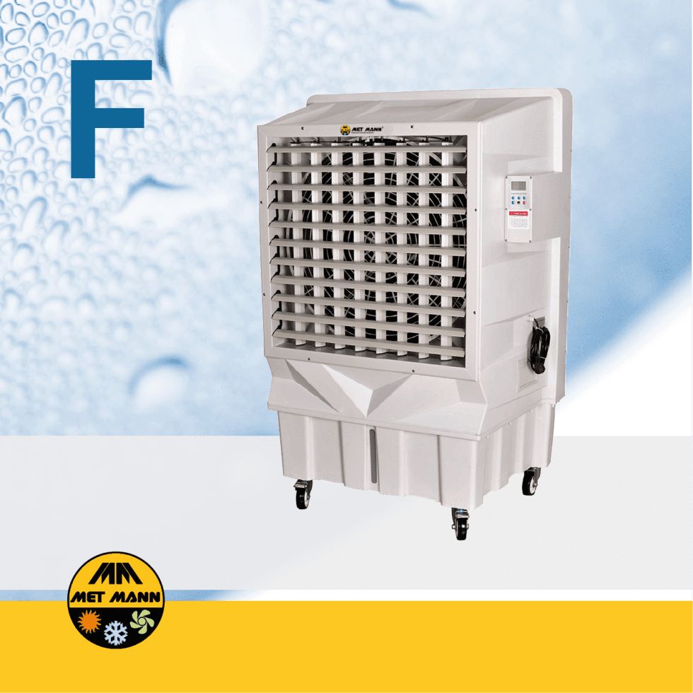 Climatiseur évaporatif portable avec ventilateur axial - AXIAL COOLER AC-22 - Débit d'air 12 000 m3/heure, pour locaux industriels jusqu'à 150 m²_0