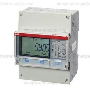 Compteur elec. Triphasé mid raccordement direct 65a abb - b23 steel_0