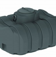 Cuve enterrée plate EPP 1500 L - DN 110 - Dimensions compactes pour terrassement limité_0