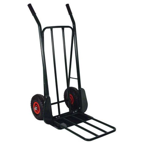 DIABLE ACIER 250 KG ROUE PNEUMATIQUE DLV