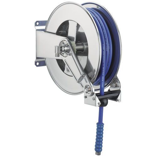 ENROULEUR TUYAU AIR ET EAU PRSTRAV:10 BAR L:600 MM - RAMEX