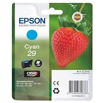 EPSON 29 CARTOUCHE CYAN POUR IMPRIMANTE JET D'ENCRE