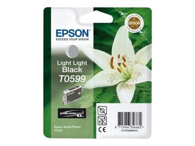 EPSON T0599 - NOIR CLAIR - ORIGINAL - CARTOUCHE D'ENCRE