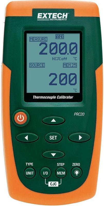 CALIBRATEUR, THERMOMÈTRE DE RÉFÉRENCE POUR THERMOCOUPLES, 8 VOIES - EXTPRC20