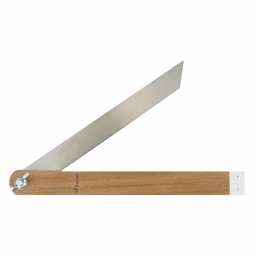 FAUSSE ÉQUERRE PLIANTE EN BOIS - 280 MM - SYSTÈME DE BLOCAGE WILMART