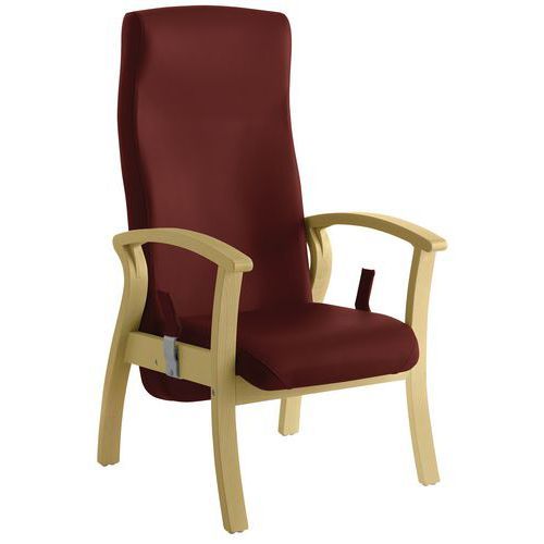 FAUTEUIL SILVER DOSSIER INCLINABLE HÊTRE / MORGON