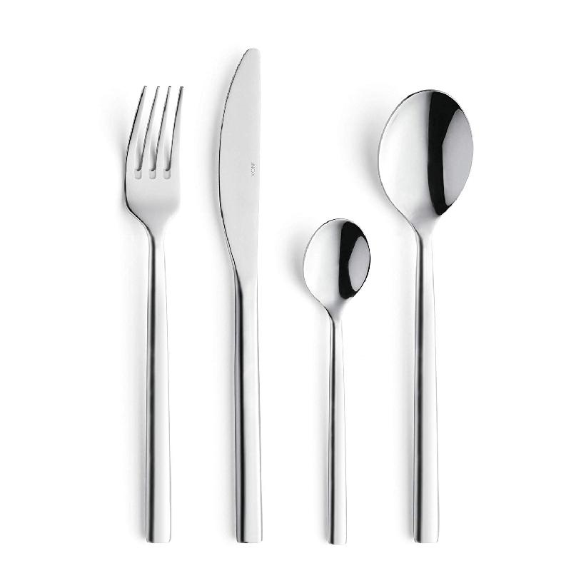FOURCHETTE DE TABLE FORGÉE 18/0 DE 3MM FINITION MIROIR - LOT DE 6 - AMEFA - CARLTON