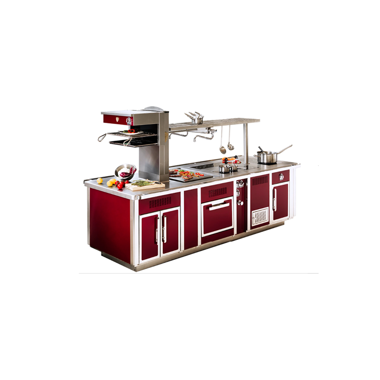 Fourneau professionnel sur mesure CHARVET gamme Vituose Réf. VIRTUOSE_0