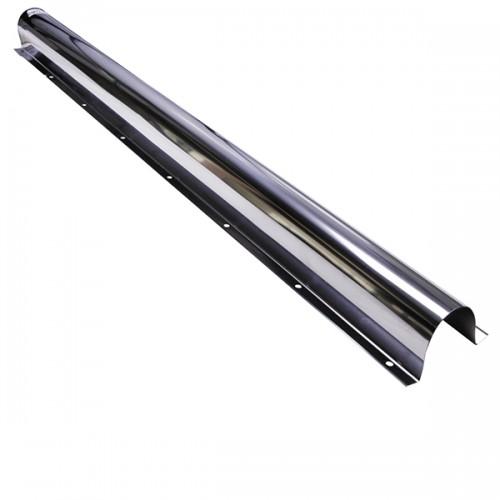 GOULOTTE DE PROTECTION INOX LONGUEUR 1 M LARGEUR 70 MM POUR TUBE Ø 36 TEN