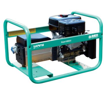 Groupe électrogène portable - usage intensif - 5.85 kW - EXPERT 6510 X - moteur WORMS EX_0
