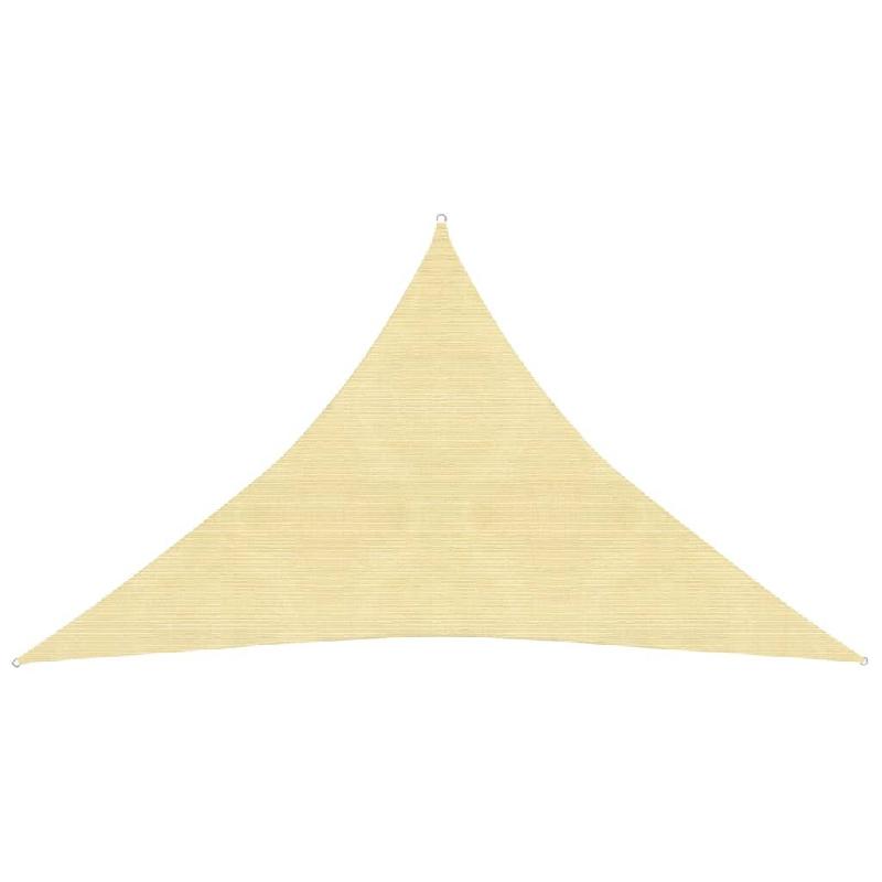 Helloshop26 - Voile toile d'ombrage parasol 160 g/m² 4 x 4 x 5,8 m PEHD beige 02_0008981 - beige 3000481547763_0