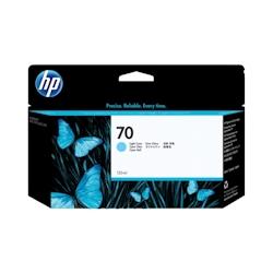 HP 70 Cyan clair Cartouche d'encre ORIGINALE - C9390A - C9390A_0