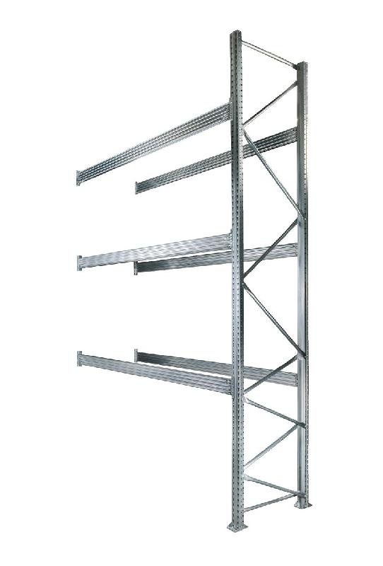 Kit rack Palstar galvanisé - 3 niveaux - Charge 2150 kg - Capacité 12 Euro palettes_0