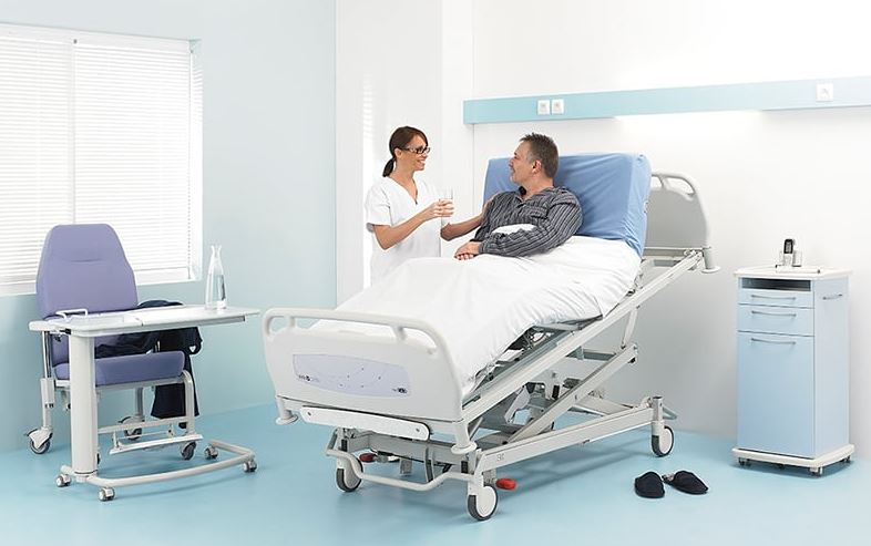 Lit médicalisé double