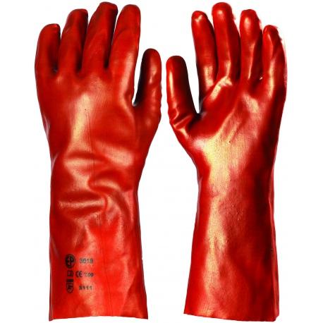 Paire de gants pvc tout enduit (taille 10) TALIAPLAST | 371107_0