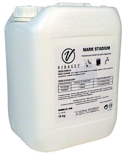 Peinture blanche à l'eau pour terrain engazonné - traçage longue durée - spécial gazon_0