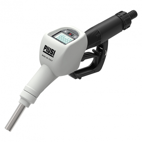 Pistolet automatique Adblue avec compteur digital - débit 35l/min - pression 3.5 bars - bec verseur en acier avec sécurité break-away_0