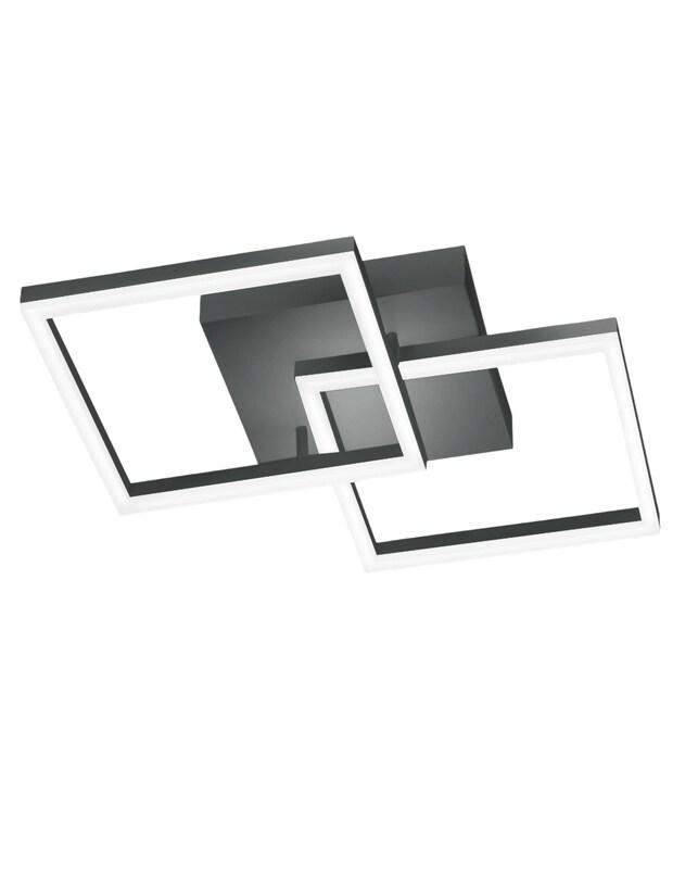 Plafonnier Led Moderne Bard 39W Anthracite 3394-22-282 Fabas Luce - gris 8019282507253_0