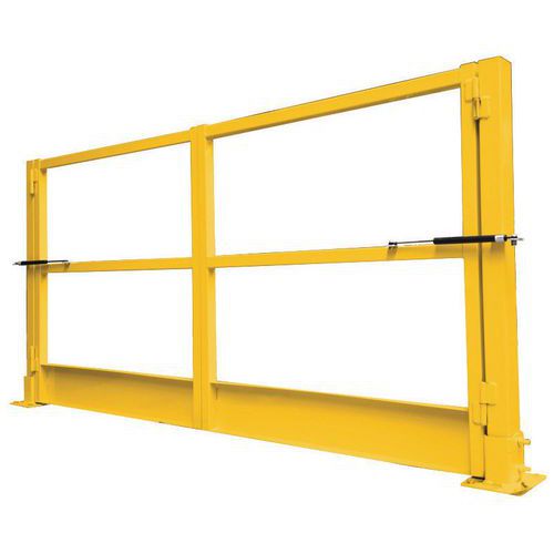 PORTILLON RETOUR AUTOMATIQUE AVEC VÉRINS L 2000 MM - MANORGA