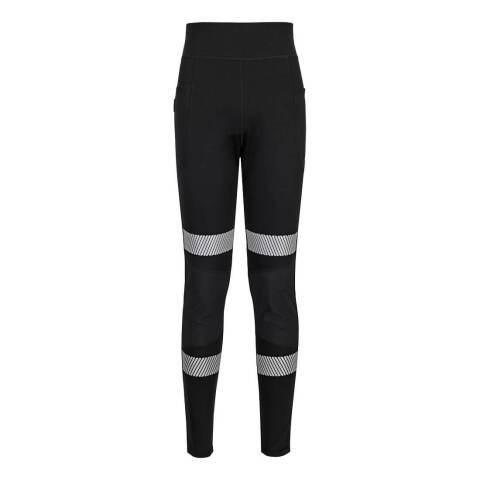 PORTWEST KX381 KX3 LEGGINGS DE TRAVAIL FLEXI POUR FEMMES NOIR - TAILLE M